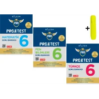Bilfen 6. Sınıf Protest Matematik Fen Türkçe Soru Bankası Seti