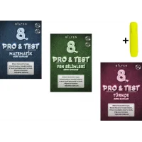 Bilfen 8. Sınıf Protest Matematik Fen Türkçe Soru Bankası Seti