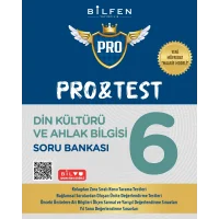 Bilfen Yayıncılık 6.Sınıf Pro&Test Din Kültürü Soru Bankası Yeni