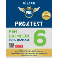 Bilfen Yayıncılık 6.Sınıf Pro&Test Fen Bilimleri Soru Bankası Yeni