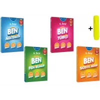 Bilfen Yayınları 4.sınıf Ben Matematik Fen Türkçe Sosyal Etkinlik Kitabı Seti