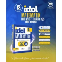 Çanta 6. Sınıf İdol Matematik Konu Özetli Etkinlikli Soru Bankası 4 Fasikül
