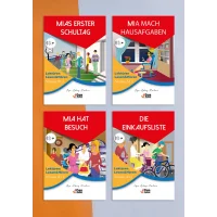 Çıpa Almanca Lektüren Aus Dem Alltag-1 A1.1 4lü Hikaye Seti Gündelik Hikayeler Set-1