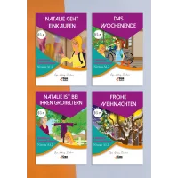 Çıpa Almanca Lektüren Aus Dem Alltag-2 A1.2 4lü Hikaye Seti Gündelik Hikayeler Set-2