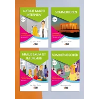 Çıpa Almanca Lektüren Aus Dem Alltag-2 A2.1 4lü Hikaye Seti Gündelik Hikayeler Set-3