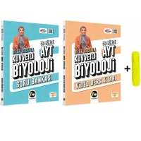 Dilek Hocayla 50 Günde AYT Biyoloji Video Ders Kitabı Soru Bankası Seti F10 Yayınları