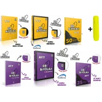 Dr. Biyoloji Tyt Ayt Video Ders Kitabı Soru Bankası Deneme Seti 6 Kitap