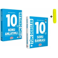EDİTÖR 10. Sınıf VIP Tüm Dersler Konu Anlatım Ve Soru Bankası Seti