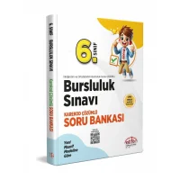 Editör Yayınları 6. Sınıf Bursluluk Sınavı Soru Bankası
