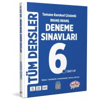 Editör Yayınları 6. Sınıf Tüm Dersler Branş Branş Tamamı Çözümlü Deneme Sınavları
