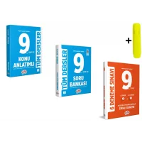 Editör Yayınları 9. Sınıf Tüm Dersler Konu Soru Deneme Seti