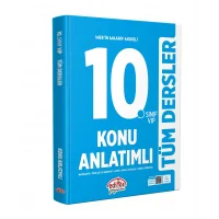 Editör Yayınları Maarif Modeli 10. Sınıf VİP Tüm Dersler Konu Anlatımlı