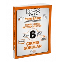 Eğitim Deposu Yayınları 2026 Kpss Genel Yetenek Genel Kültür Tıpkı Basım Son 6 Yıl Çıkmış Sorular