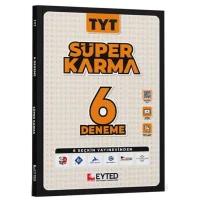 EYTED Yayınları TYT Süper Karma 6 Deneme Yeni