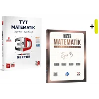 Eyüp B. TYT Matematik Video Defter Soru Bankası Seti 3D - KR Akademi Yayınları