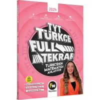 F10 Yayınları TYT Türkçenin Matematiği Full Tekrar Video Ders Kitabı