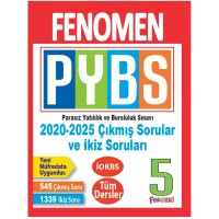 Fenomen Yayıncılık 5.Sınıf Pybs Tüm Dersler Çıkmış Sorular ve İkiz Soruları (2020-2025) Yeni