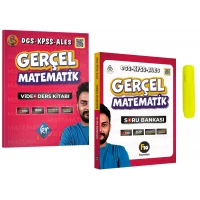 Gerçel Matematik DGS KPSS ALES Video Ders Ve Soru Kitabı Kr Akademi Yayınları