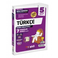 Gizli 5. Sınıf Türkçe Müfredatın Gizli Dergisi Gizli Yayınları