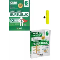 Gizli 6. Sınıf İOKBS Bursluluk 10 Deneme Sınavı Ve Soru Bankası Maarif Model