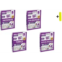 Gizli Yayınları 5. Sınıf Matematik Fen Türkçe Sosyal 12li Deneme-Meb Gibi Sordu