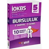 Gizli Yayınları 5. Sınıf İOKBS Bursluluk 10 Deneme Sınavı