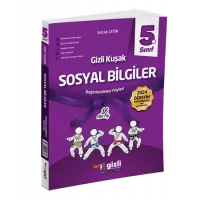 Gizli Yayınları 5. Sınıf Sosyal Bilgiler Değerlendirme Föyleri Gizli Kuşak Serisi