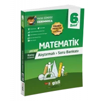 Gizli Yayınları 6. Sınıf Matematik Konu Anlatımlı Soru Bankası Yeni