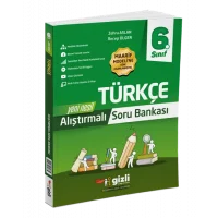 Gizli Yayınları 6. Sınıf Türkçe Alıştırmalı Soru Bankası Yeni