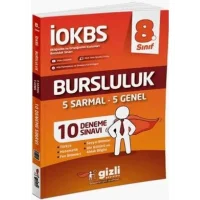 Gizli Yayınları 8. Sınıf İOKBS Bursluluk 10 Deneme Sınavı