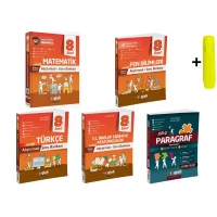 Gizli Yayınları 8. Sınıf LGS Matematik Fen Türkçe İnkılap Paragraf Alıştırmalı Soru Bankası Seti