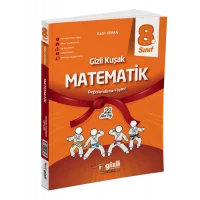 Gizli Yayınları 8. Sınıf Matematik Değerlendirme Föyleri Gizli Kuşak Serisi