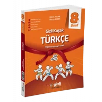 Gizli Yayınları 8. Sınıf Türkçe Değerlendirme Föyleri Gizli Kuşak Serisi