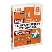 Gizli Yayınları Lgs Meb Çıkmış ve Örnek Sorular T.C. İnkılap Tarihi ve Atatürkçülük 15li Deneme-Meb Böyle Sordu