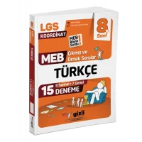 Gizli Yayınları Lgs Meb Çıkmış ve Örnek Sorular Türkçe 15li Deneme-Meb Böyle Sordu