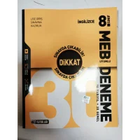 Hız Yayınları 8. Sınıf İngilizce 30 Deneme Yeni