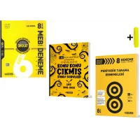 Hız Yayınları 8. Sınıf LGS Genel 6 Lı  Periyodik 8 li Deneme Ve Çıkmış Sorular Yeni