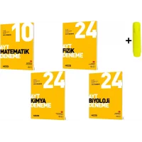 Hız Yayınları Ayt Sayısal Matematik Fizik Kimya Biyoloji Deneme Seti Yeni