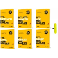 Hız Yayınları TYT Matematik Fen Türkçe Soru Bankası Seti 6 Kitap