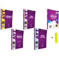 Karekök Ayt Matematik Fen Soru Bankası Seti 5 Kitap Yeni