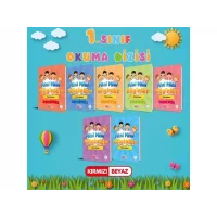 Kırmızı Beyaz 1.Sınıf Okuma Dizisi Harf Gruplarına Göre Anetil