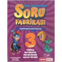 Kırmızı Beyaz 3.Sınıf Süreç Değerlendirme Soru Fabrikası Tüm Dersler Yeni