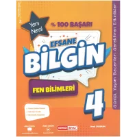 Kırmızı Beyaz Efsane Bilgin Fen Bilimleri 4.Sınıf
