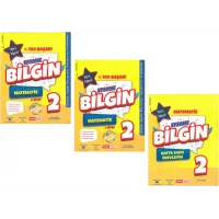 Kırmızı Beyaz Efsane Bilgin Matematik 2.Sınıf (3 KİTAP)