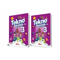 Kırmızı Beyaz Yayınları 3. Sınıf Tekno Matematik 2 Kitap