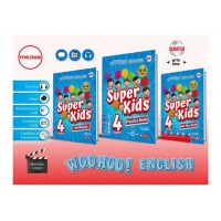 Kırmızı Beyaz Yayınları Super Kids Woo Hoo! 4.Sınıf Yeni