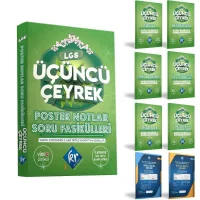 LGS Üçüncü Çeyrek Poster Notlar Soru Fasikülleri Kr Akademi Yayınları
