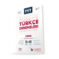 Limit Yayınları Yks Tyt Türkçe 15x40 Denemeleri