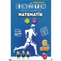 Newton 6.Sınıf Kondisyon Matematik Haftalık Kazanım Denemeleri 33 Hafta