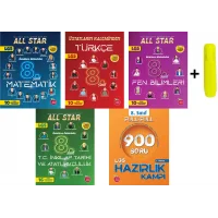 Newton 8.Sınıf Matematik Fen Türkçe İnkılap Tüm Dersler 1.Dönem Seti Yeni 5 Kitap